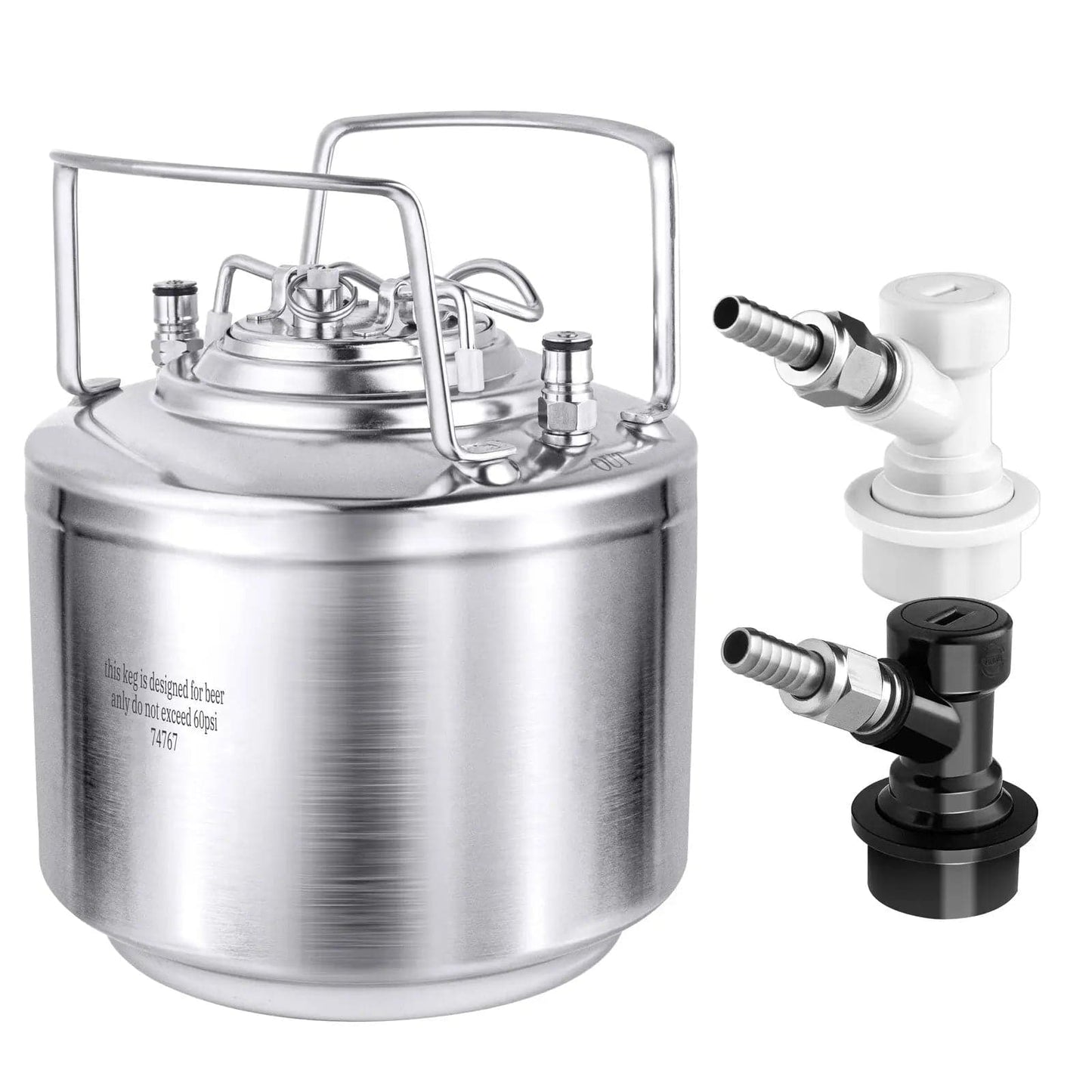 tmcraft 1.6 gallon mini corny keg main photo