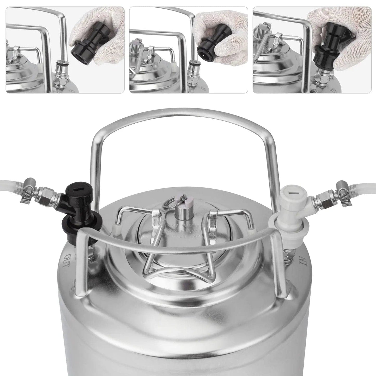 tmcraft 1.6 gallon mini corny keg introduction photo