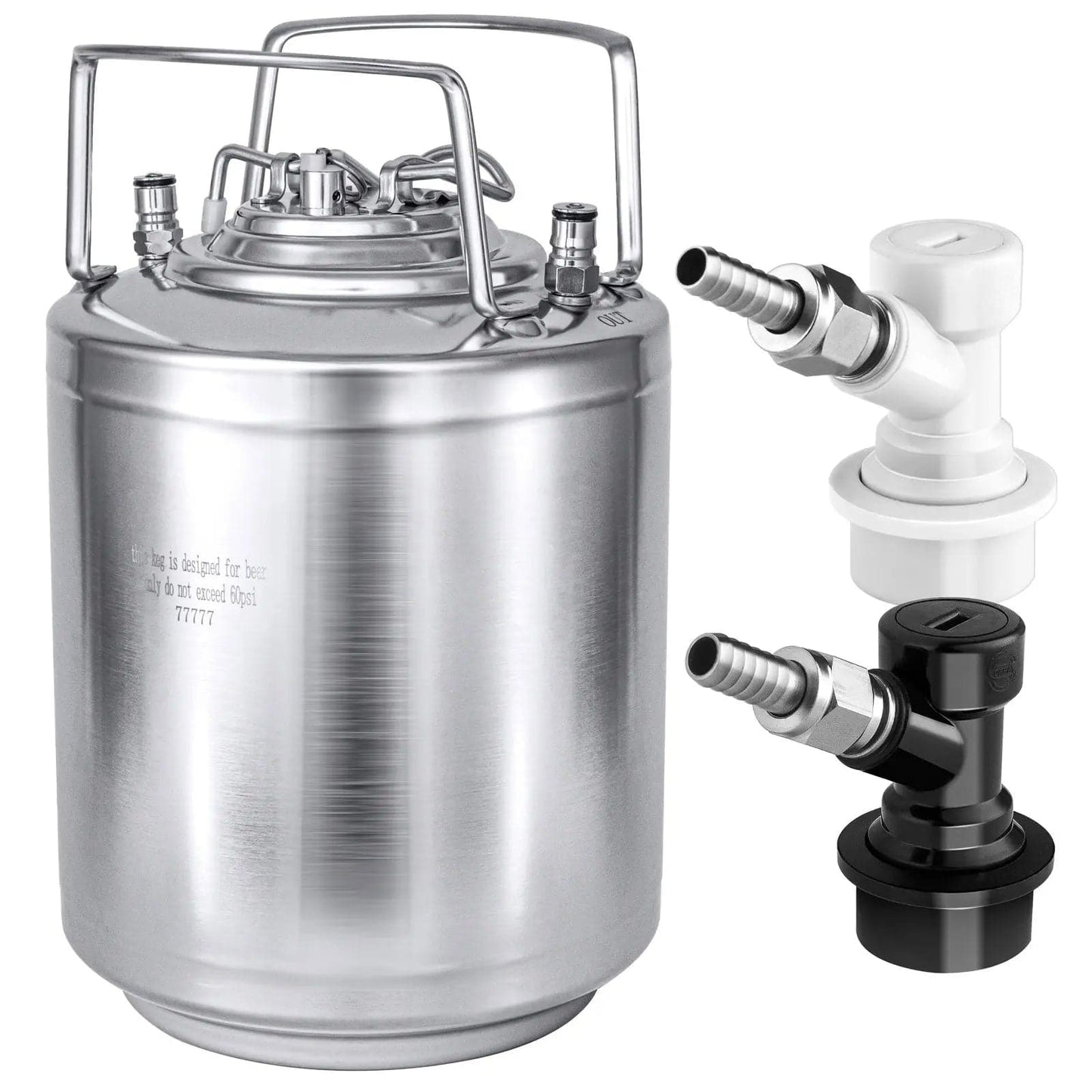 tmcraft 2.6 gallon mini corny keg main photo