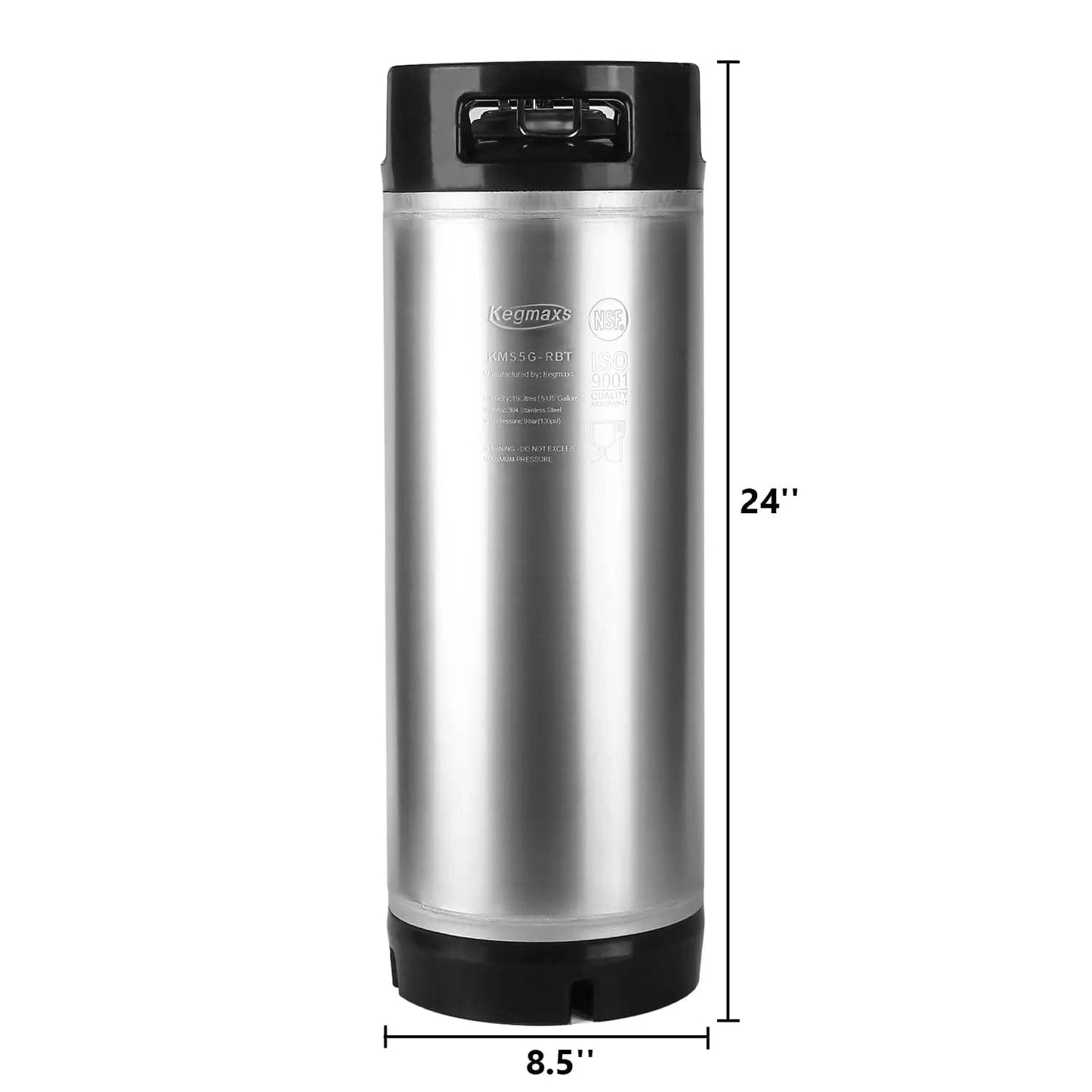 tmcraft 5 gallon ball lock keg size photo