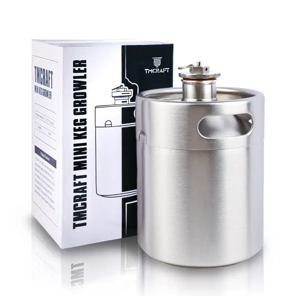 tmcraft 64oz stainless steel mini keg main photo