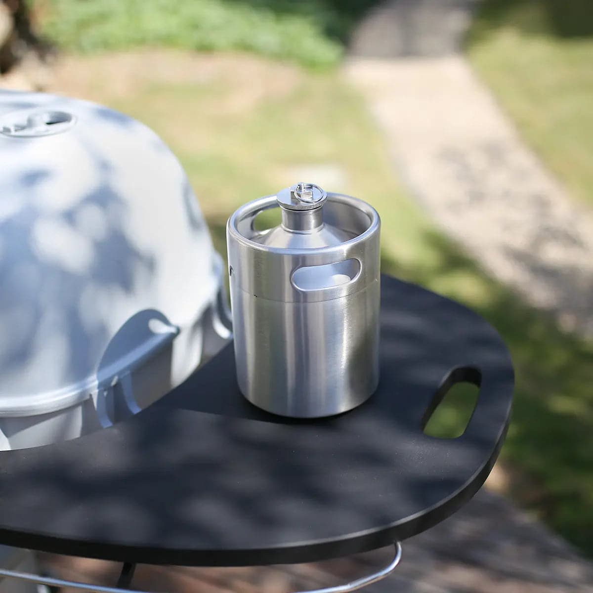 tmcraft 64oz stainless steel mini keg show photo 1