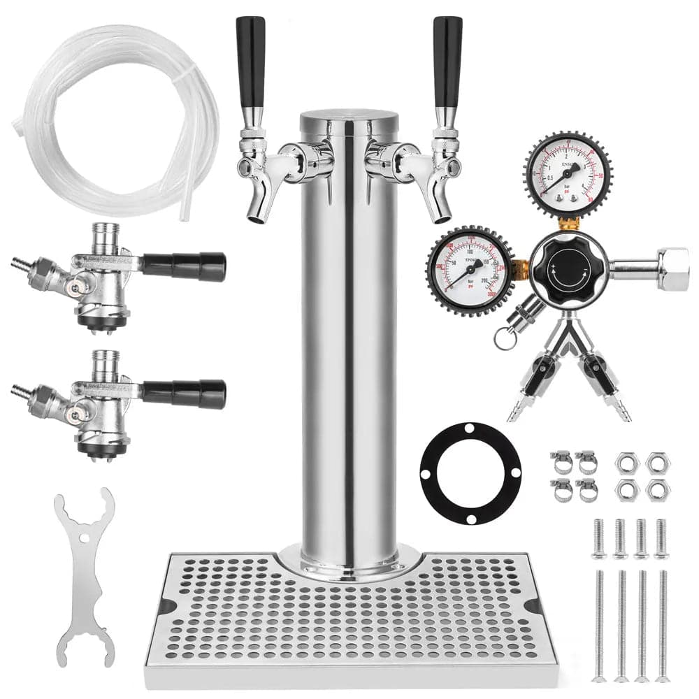 tmcraft double tap kegerator tower kit main photo