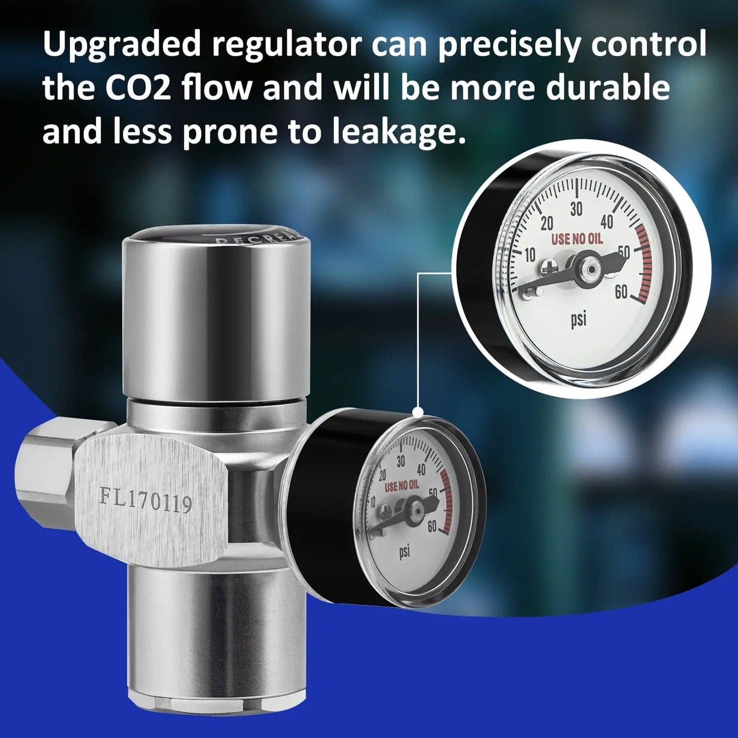 tmcraft mini beer keg charger regulator products details