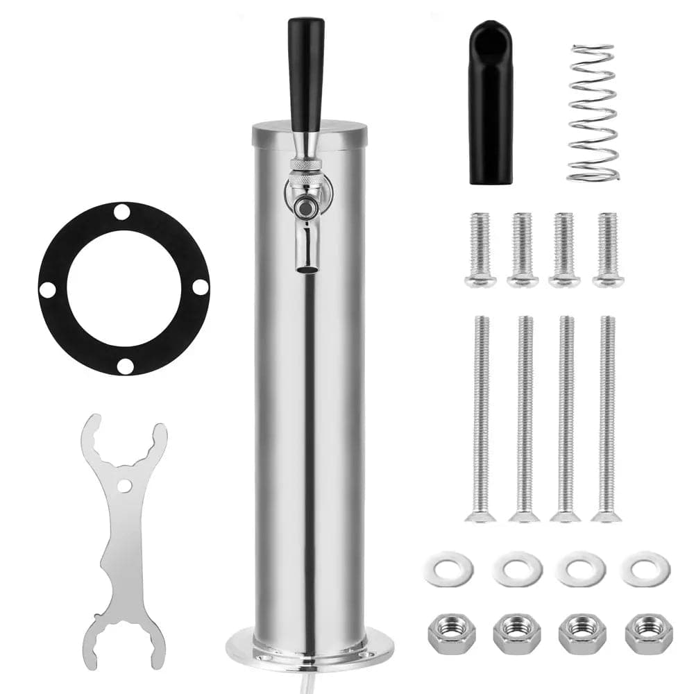 tmcraft single faucet draft beer tower dispenser main photo