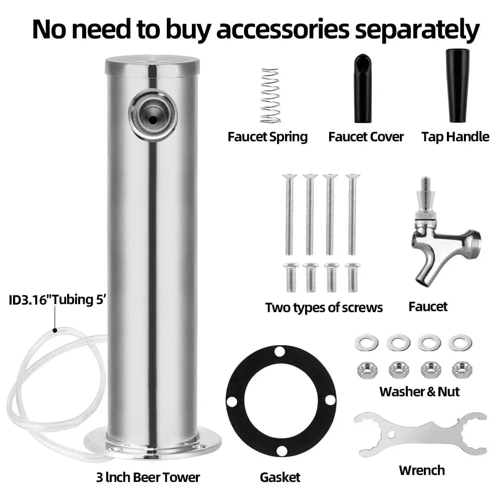 tmcraft single faucet draft beer tower dispenser products details