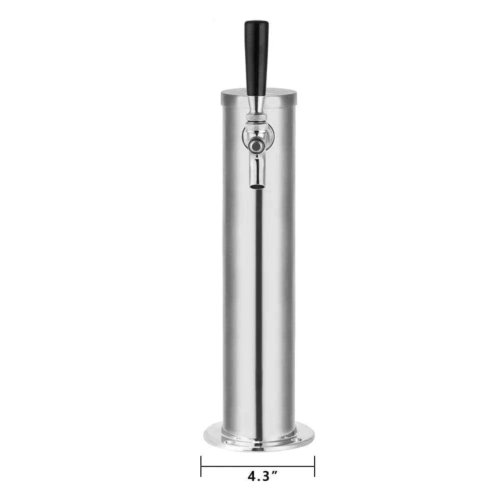 tmcraft single faucet draft beer tower dispenser size photo 1