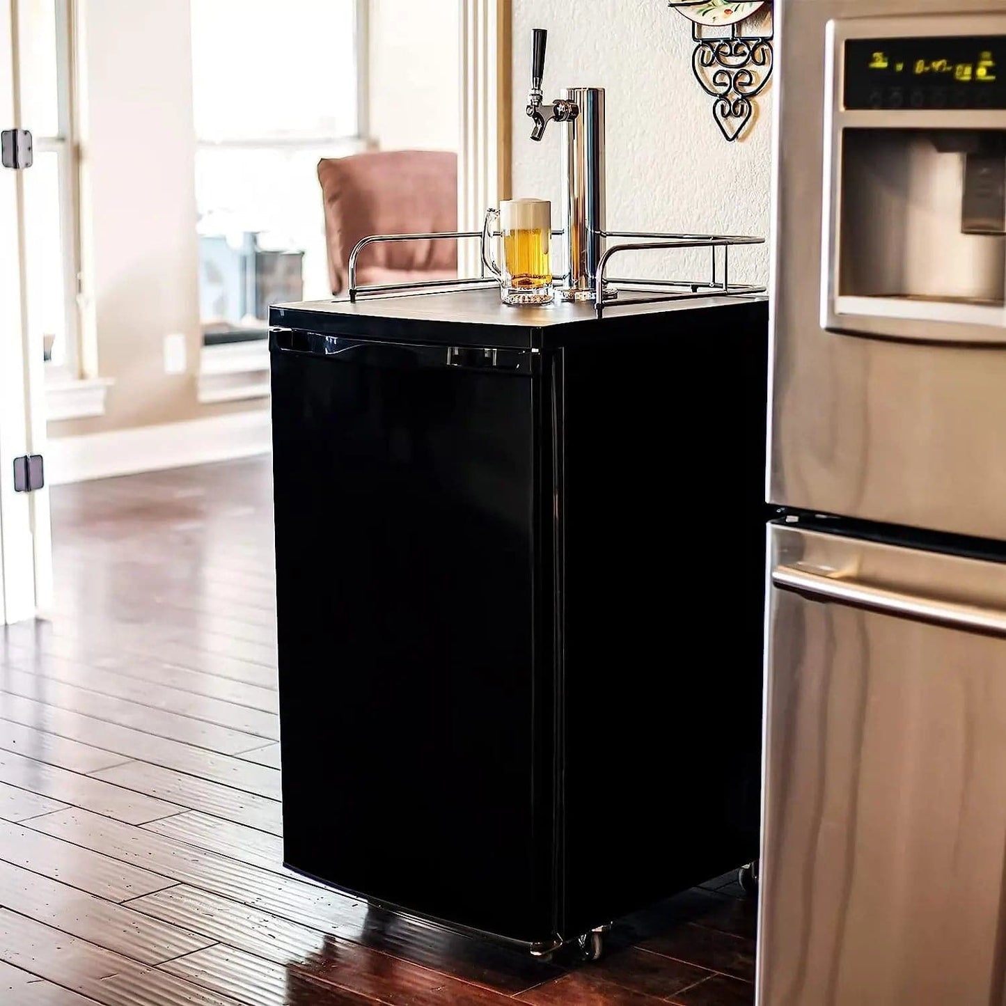 tmcraft single faucet draft beer tower dispenser show photo