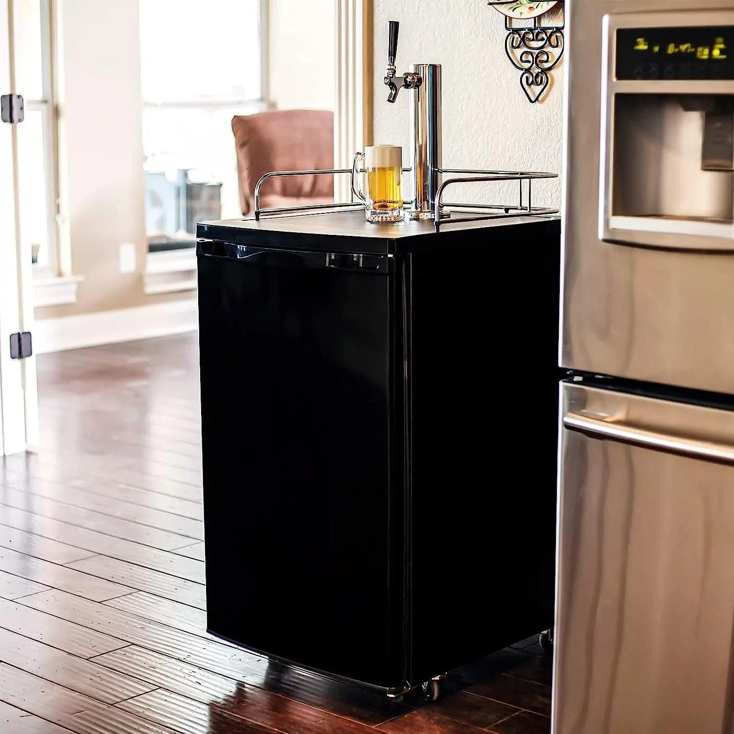 tmcraft single faucet draft beer tower dispenser show photo
