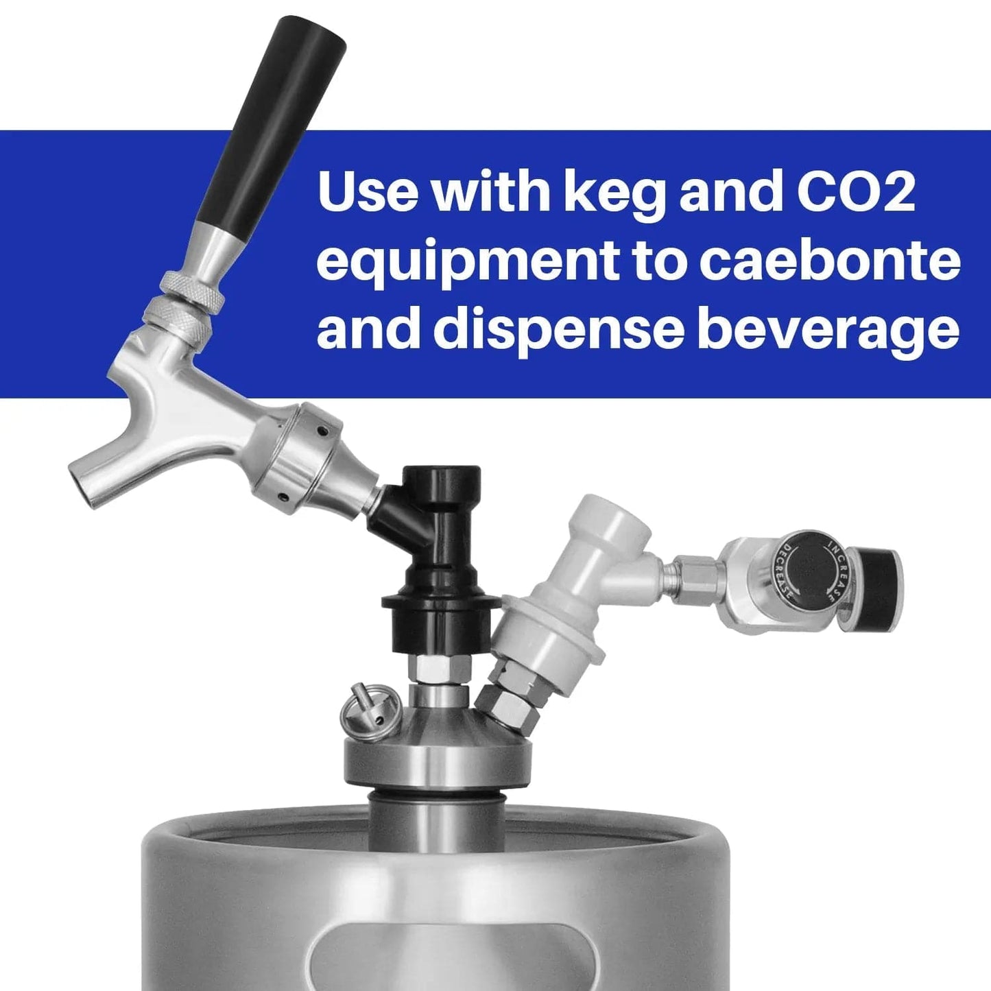 tmcraft stainless steel quick disconnect beer keg faucet products details 3