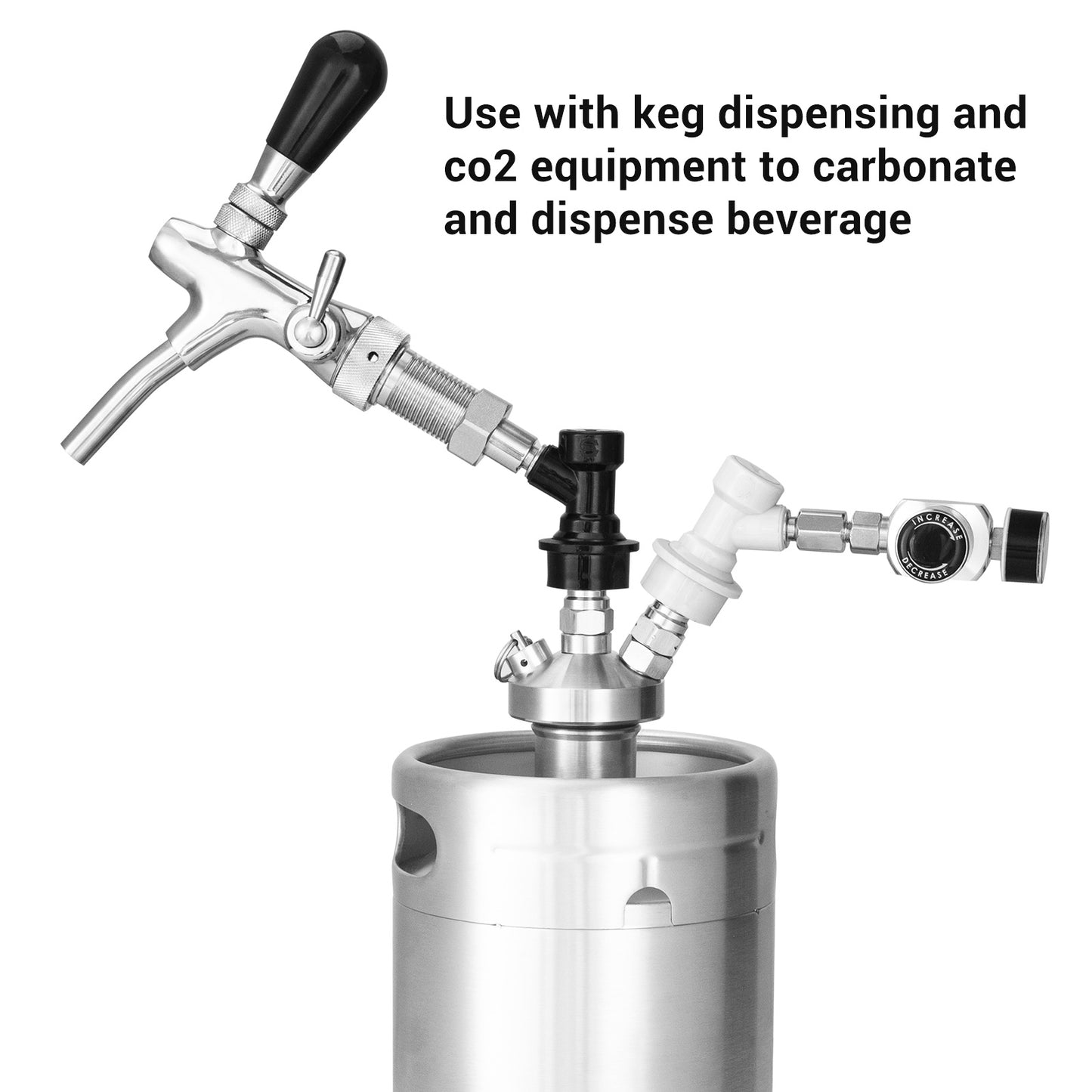 TMCRAFT Mini Beer Keg Dispenser Red