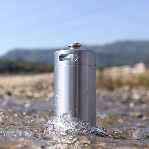 tmcraft 128oz stainless steel mini keg details page products details 1