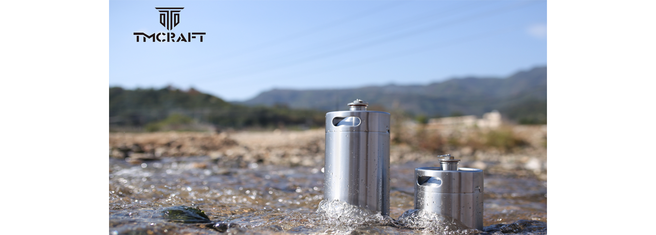 tmcraft stainless steel mini keg details page banner