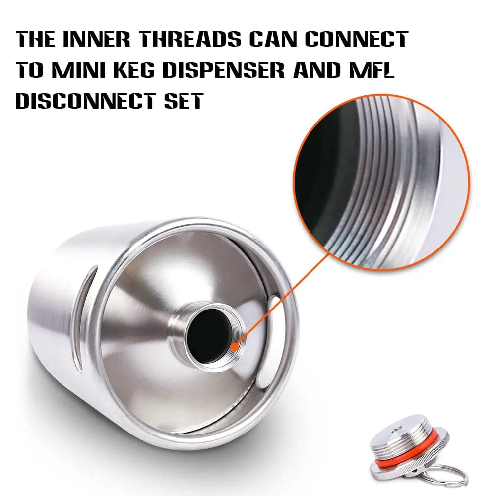 tmcraft 128oz stainless steel mini keg products details