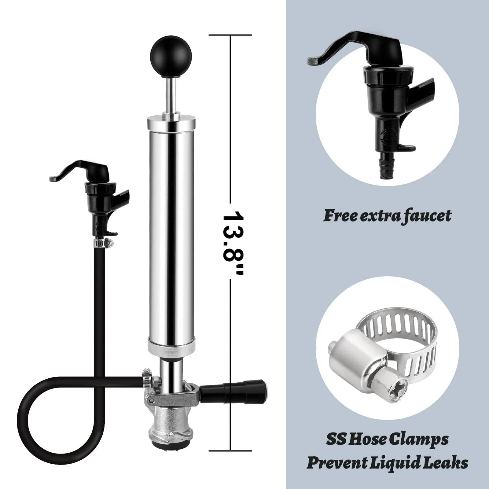 tmcraft 8 inch beer keg party pump products details