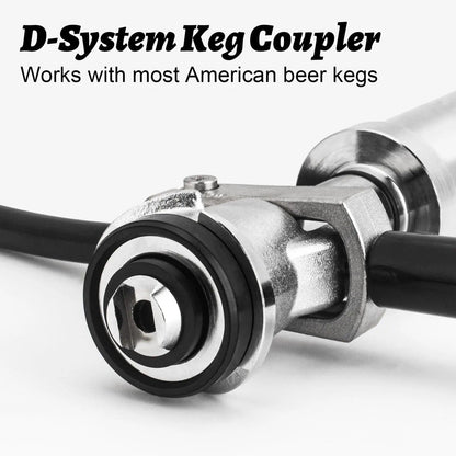 tmcraft 8 inch beer keg party pump coupler details