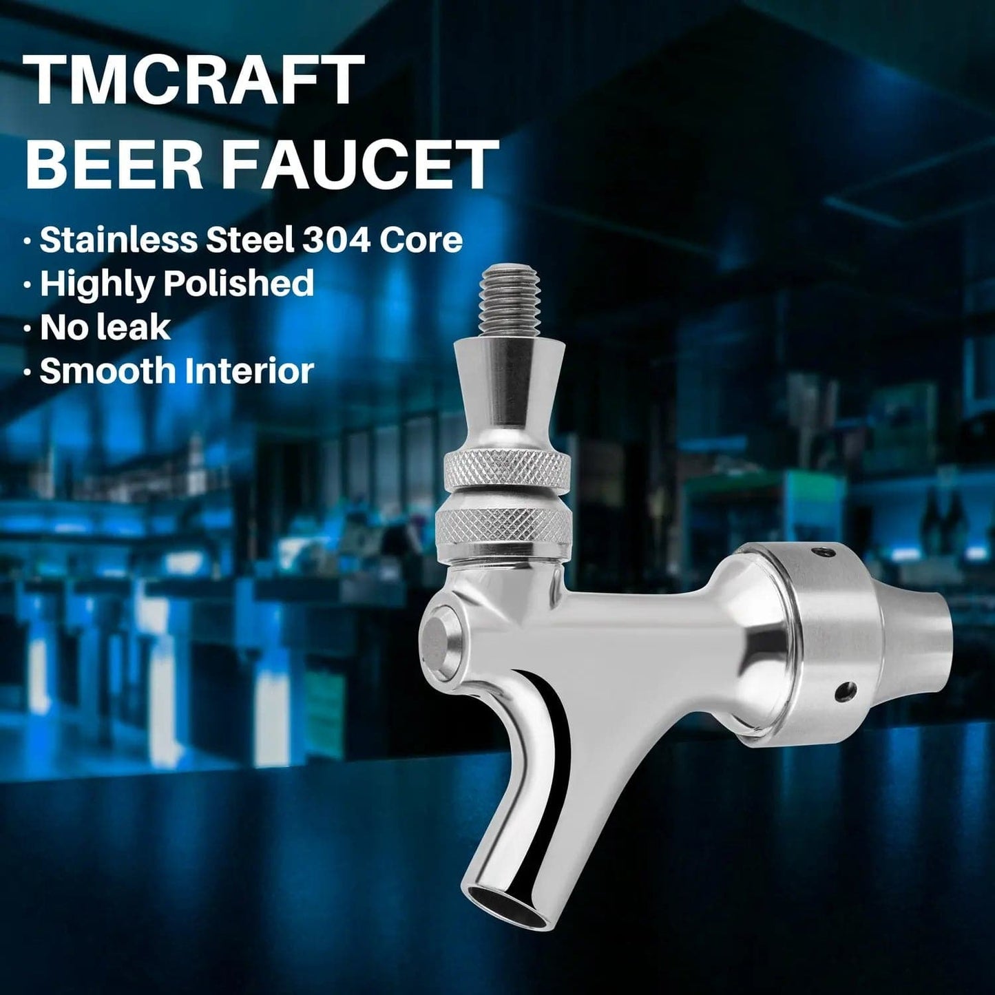 tmcraft stainless steel quick disconnect beer keg faucet products details