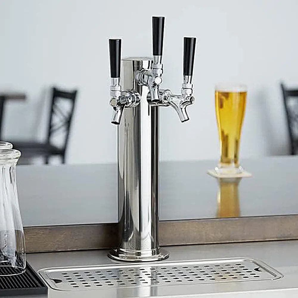tmcraft triple faucet draft beer tower dispenser show photo