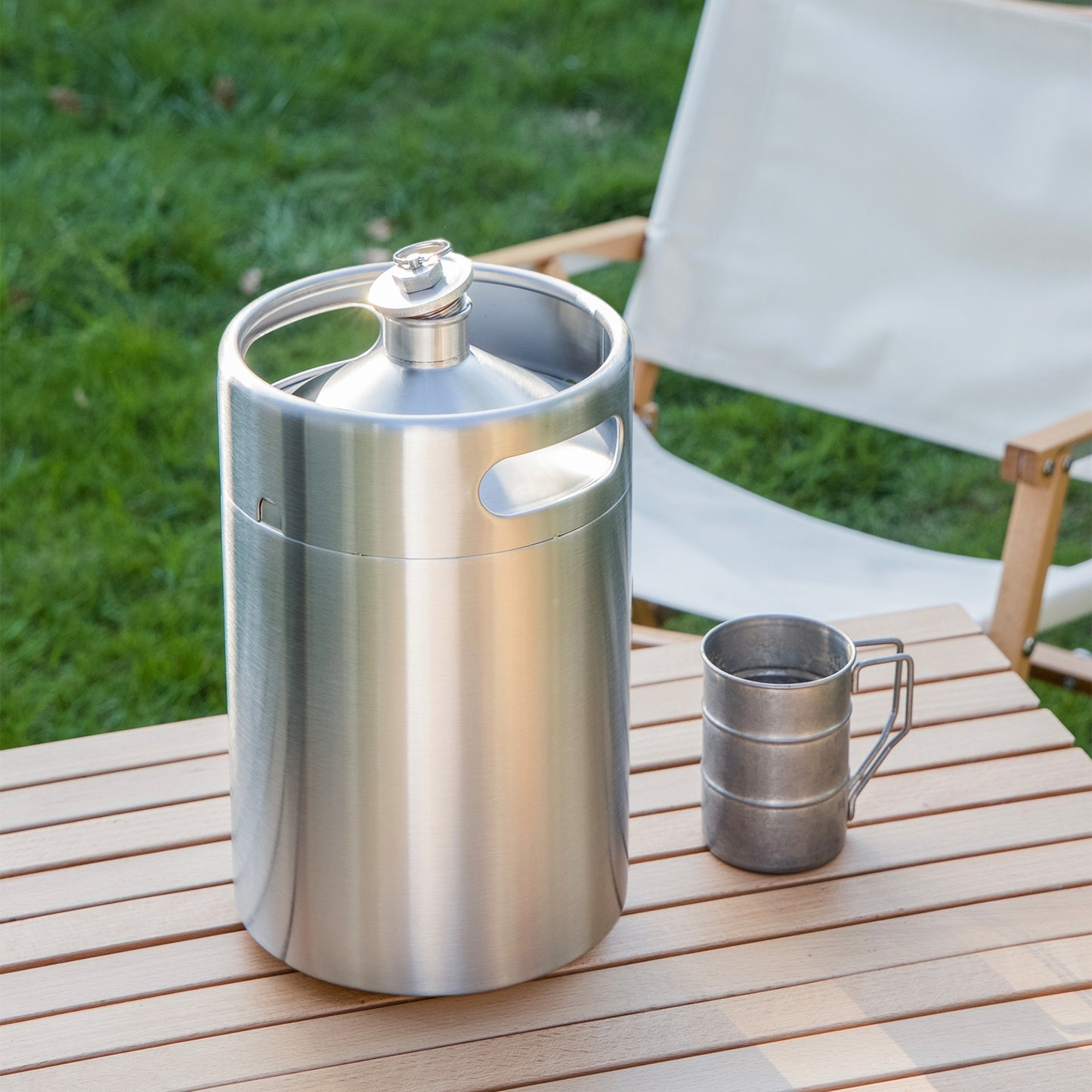 TMCRAFT 270oz Stainless Steel Mini Keg