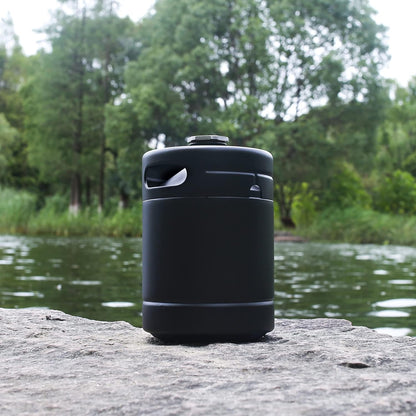 TMCRAFT 64oz Stainless Steel Mini Keg Black