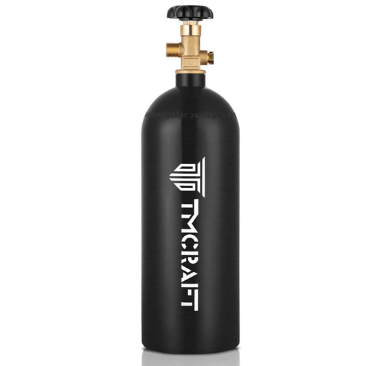 TMCRAFT 5 lbs CO2 Gas Tank Black