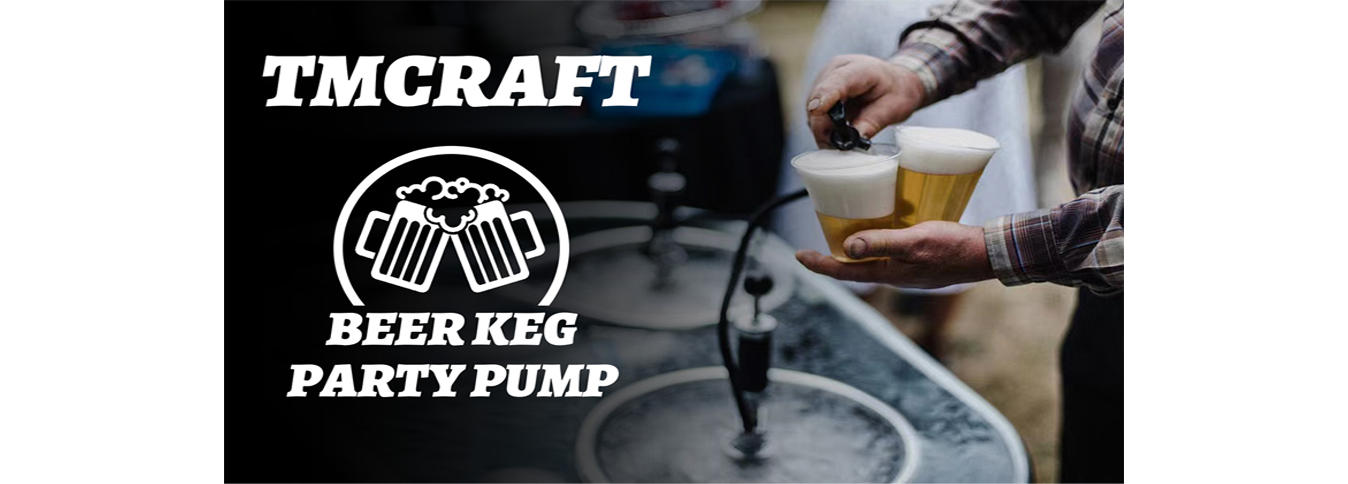 tmcraft beer keg party pump details page banner